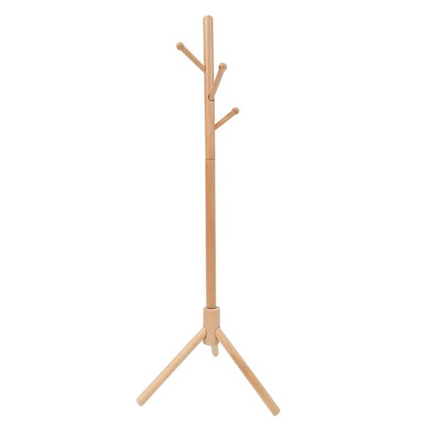 

hangers & racks 1pc decorative hat hanging rack wooden home clothes hanger floor standing