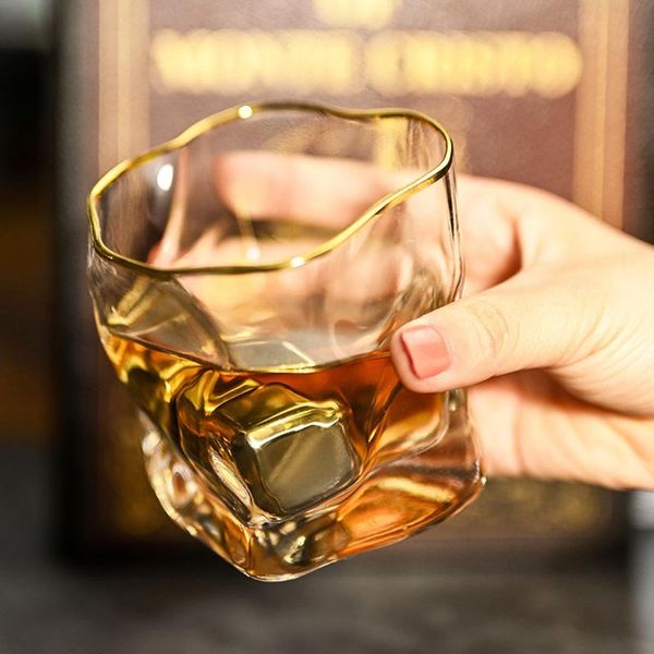 

250ml twist grain japanese whisky manufacturer wholesale glass bar burning beer wine spirits glasses