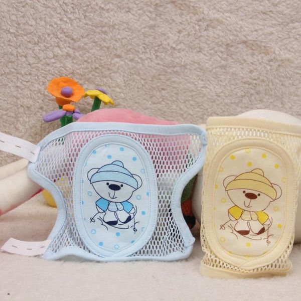 

socks kids girl boy crawling elbow toddlers baby knee pads protector safety mesh kneepad leg warmer children cushion legging infants, Pink;yellow