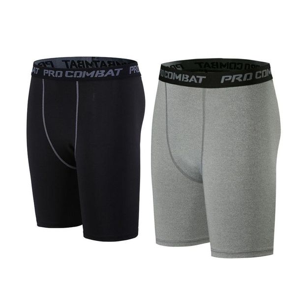 

running shorts men's tights workout gym fitness sport elasticity short pants athletic compression, Black;blue