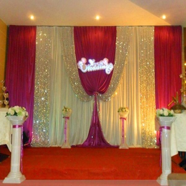 

party decoration wedding 3mx6m backdrop stage background curtain the arrangement