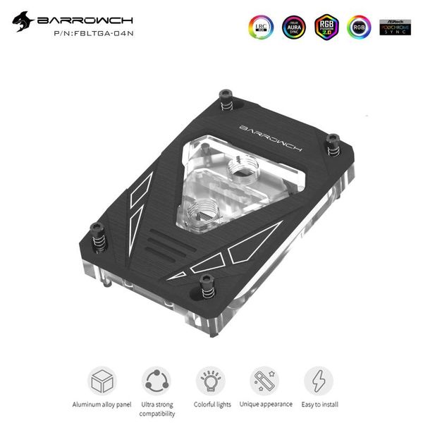 

fans & coolings barrowch cpu water block amd ryzen am4 / am3 platform radiator m series for pc cooling system m/b 5v argb sync fbltga-04n