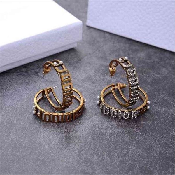 

88% off wholesale store earrings new personalized style design pearl net red earrings for women, Golden