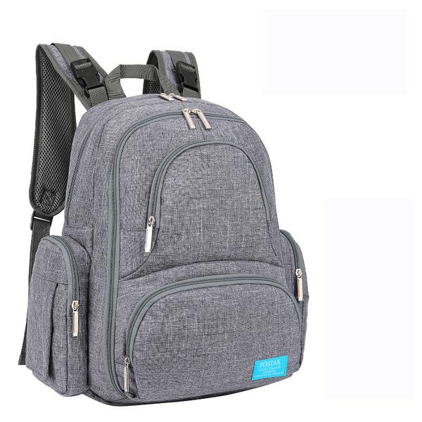

backpack baby diaper with insulated pockets, large waterproof bag, multifunctional travel