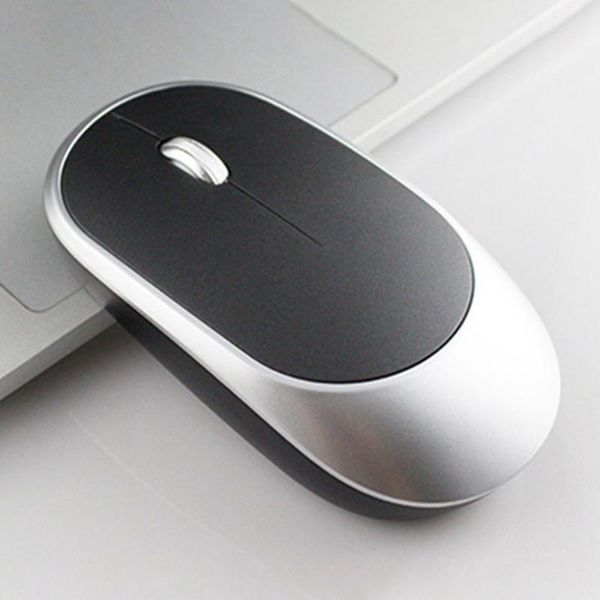 

mice ultra-thin 2.4ghz rechargeable usb wireless mouse mute button home office
