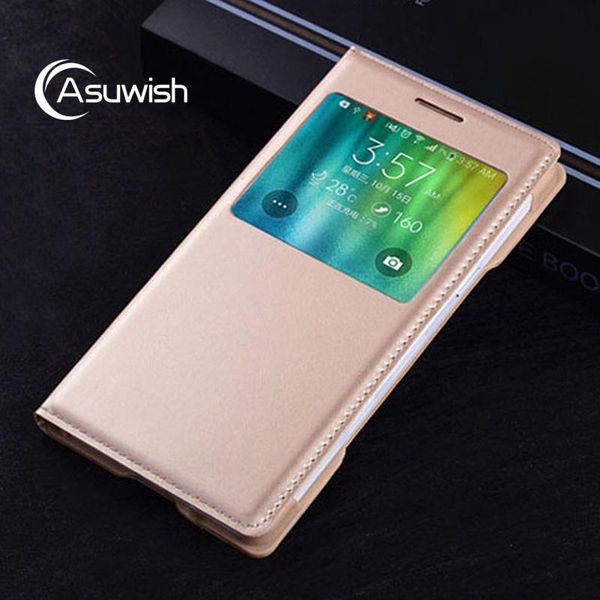 

magnetic smart flip cover leather phone case for galaxy a5 2021 a 5 7 a7 a52021 sm a500 a500f a700 a700f sm-a500f view cell cases