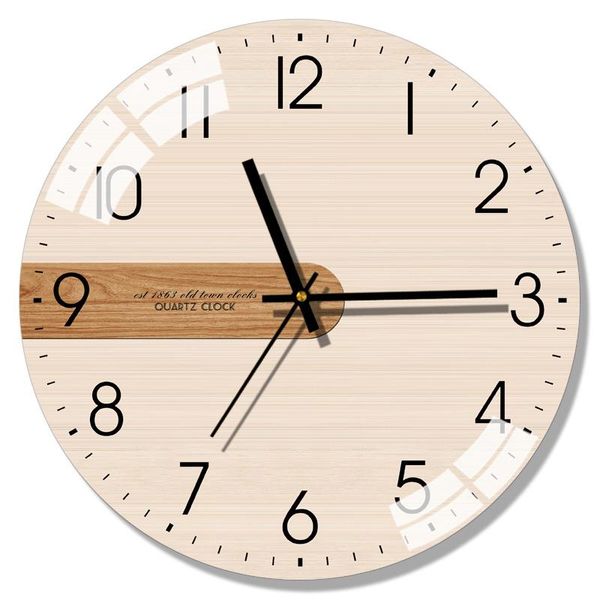 

nordic creative wall clock silent classic quartz living room minimalist modern design duvar saati home decor ea60wc clocks