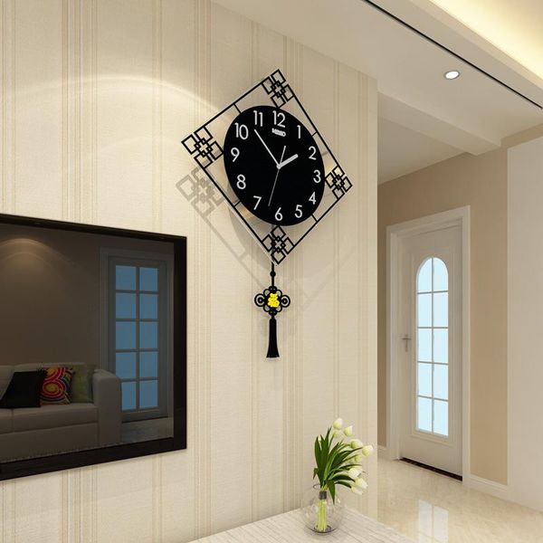 

wall clocks creative clock household atmospheric chinese table living room watch fashion modern charts simple