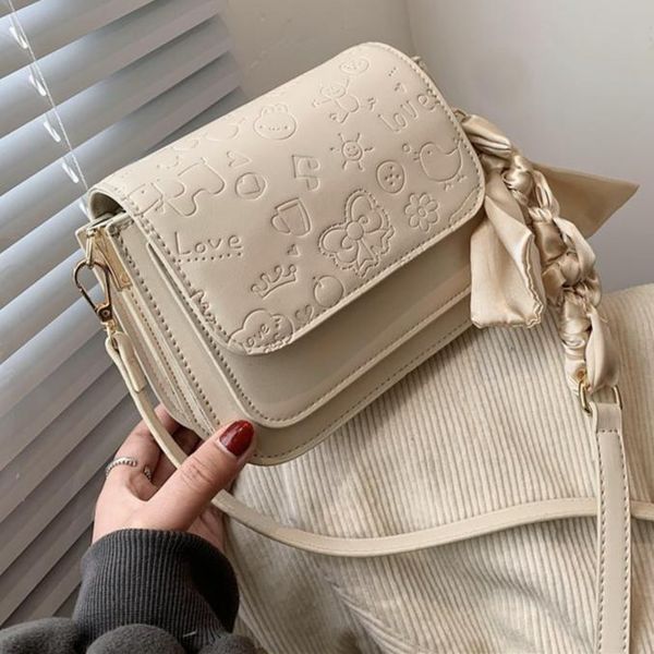 

special pattern crossbody bag 2021 fashion high-quality pu leather women's designer handbag chain shoulder messenger cross body