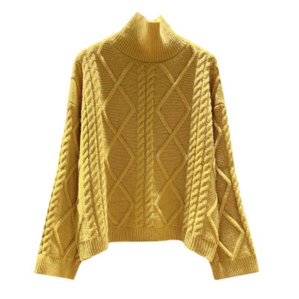 

women's sweaters fashion women pullover sweet turtleneck long sleeve knitted loose sweater winter ladies jumper swearters, White;black