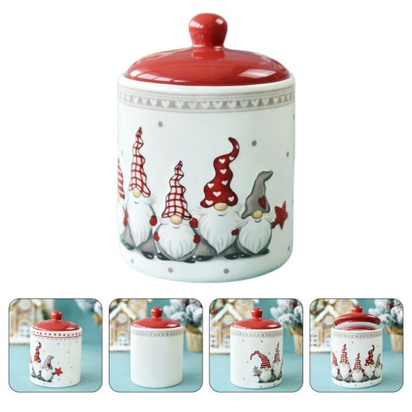 

gift wrap 1pc storage bottles containers xmas features with lid
