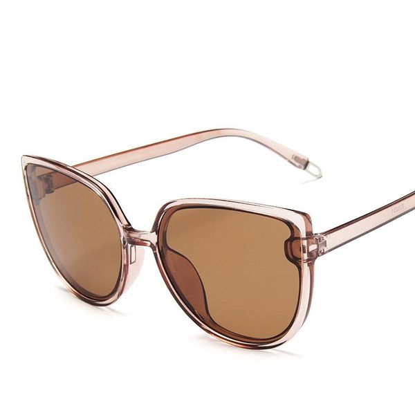 

outdoor eyewear cat eye cycling sunglasses fashion oversized leopard big frame glasses vintage designer sun shades for women