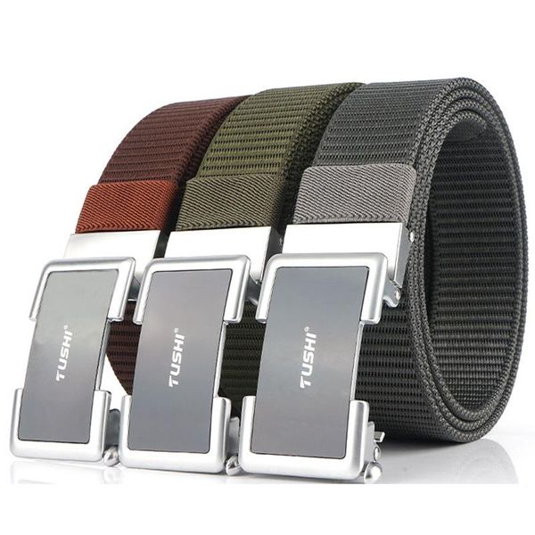 

belts [lfmb]wide belt tactical nylon military army outdoor metal buckle heavy duty training hunting, Black;brown