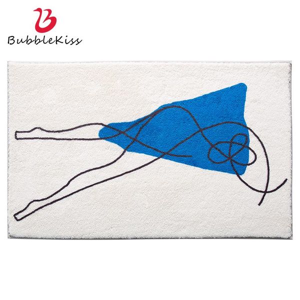 

carpets bubble kiss personality carpet abstract line human body rugs home living room bathroom door mat for bedroom decor area rug