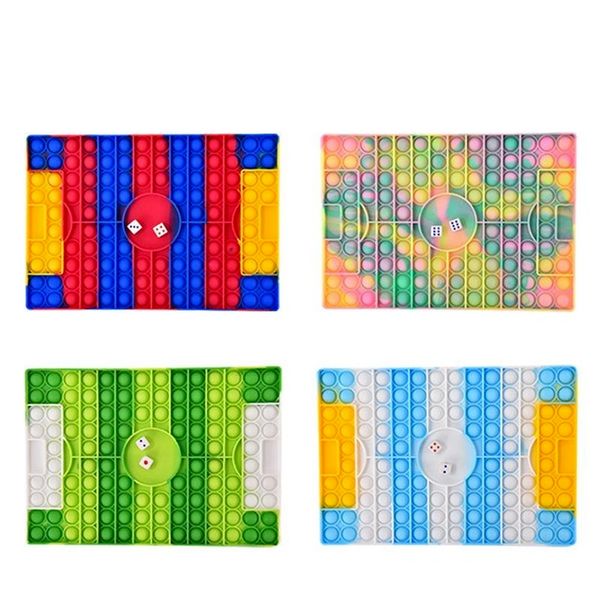 

2021 big size fidget toy football field finger bubble music christmas gifts for children decompression toy zc03