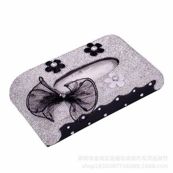 

tissue boxes & napkins bling leather box for car home napkin holder kitchen girl luxury accessories wipes container desk