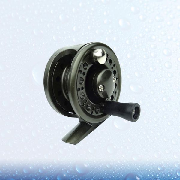 

plastic ice fishing reels raft wheel front vessel gear (grey) baitcasting