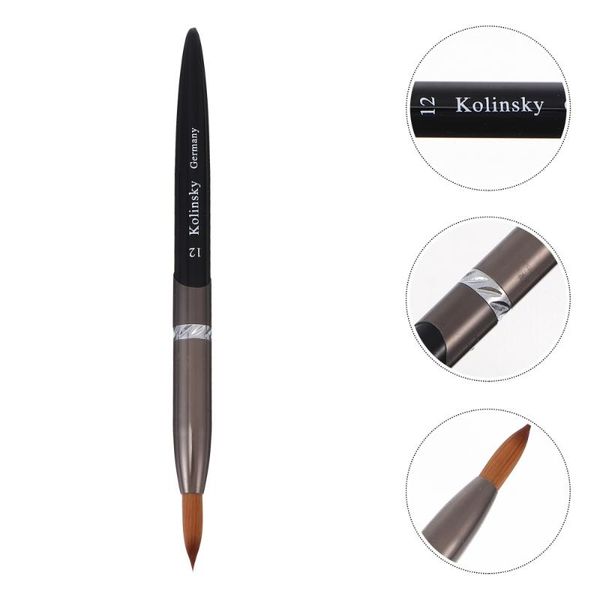 

nail brushes 1pc delicate art pen practical manicure drill drawing supply, Yellow