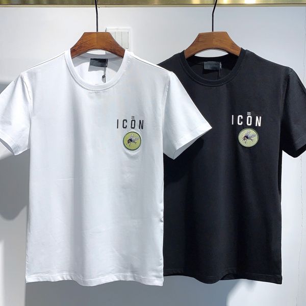 

2021 fashion icon designers men t shirts #dt816 europe off summer classic maple leaf tees essentials luxury white letters print casual ds cl, White;black