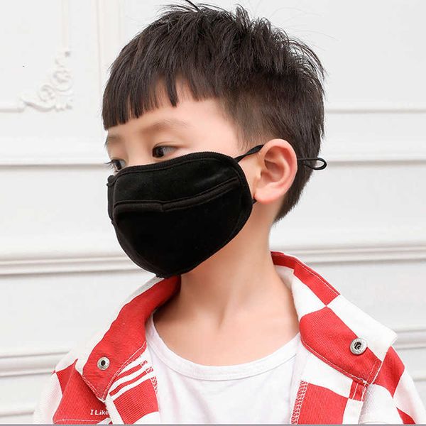 

warm mask in winter with open nose for children