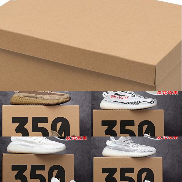 

black cooper 2021 new fashion boost shoes 350 v2 student sneakers women men 35-45 runningJP3G, Package box