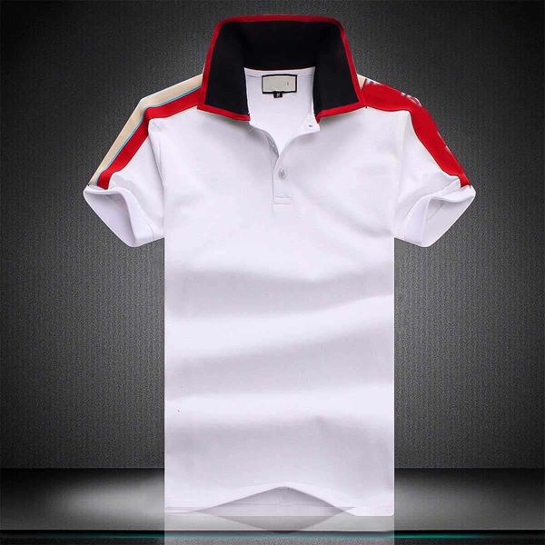 

202ssmens stylist polo shirts luxury italy men clothes short sleeve fashion casual men's summer t shirt many colors are available size, White;black