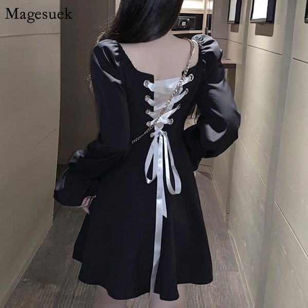 

casual dresses arrivals bodycon backless bandage dress black mini women long sleeve nightclub for vestidos 12049, Black;gray