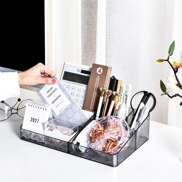 

storage boxes & bins large capacity cosmetic box makeup organizer jewelry nail polish container desksundries