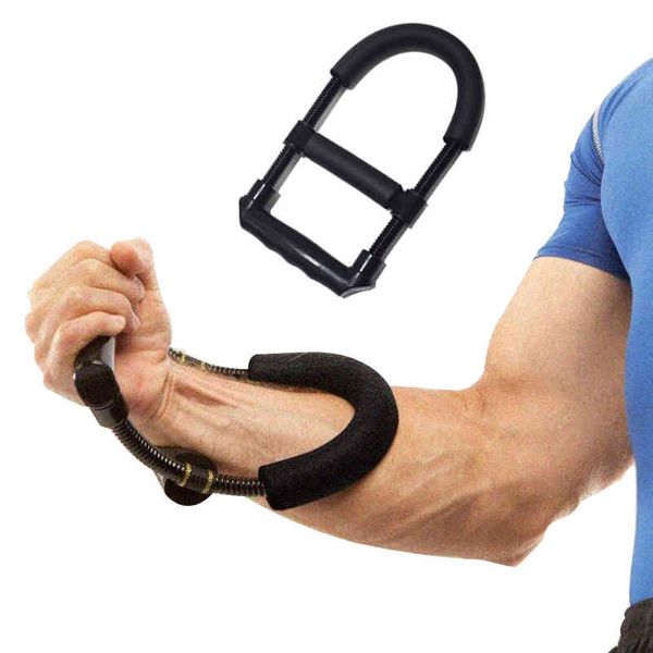 Rinforzo del polso Esercitatore dell'avambraccio Sviluppatore della mano Allenatore della presa del braccio Uso della palestra domestica Aumentare la terapia fisica muscolare Power Force Aiuto Allenamento della forza Bicipiti Primavera