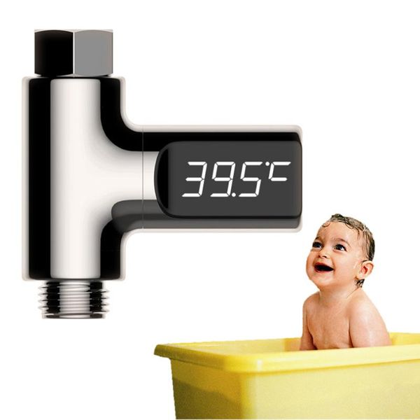 

bathroom shower sets baby water temperture monitor digital led display temperature faucet extender heater thermome