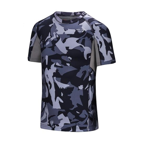 

men's t-shirts 2021 summer 3d printed camouflage o-neck clothes short sleeve running fitness sports shirts breathable, White;black