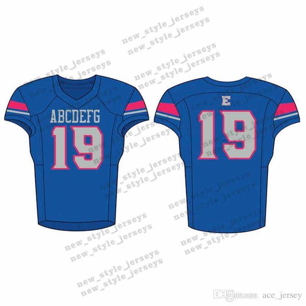 

3men 2019 youth football jerseys army green wine red embroidery logos stitched custom any name any number jerseys, Black;red