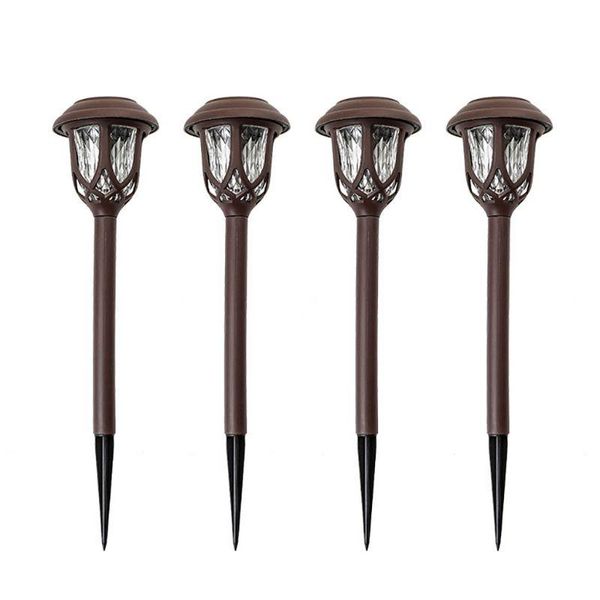 

solar pathway lights outdoor led powered garden for lawn, patio, yard, walkway, driveway lawn lamps
