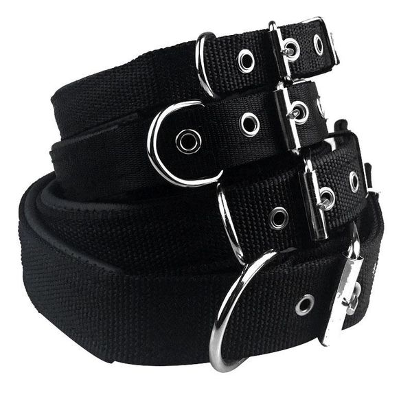 

dog collars & leashes 1 pcs pet collar puppy adjustable nylon foam soft lsf99