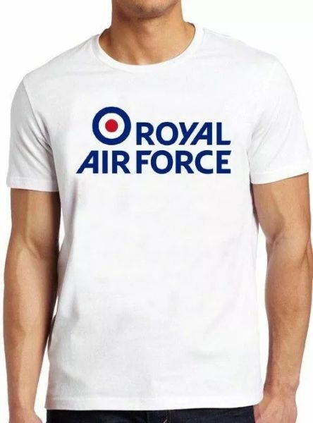 

royal air force logo military air raf cool gift teet shirt 4280, White;black