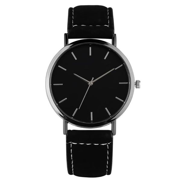 

fashion women wristwatch simple black ultra-thin ladies watch clock leather band female watches gift drop zegarek damski wristwatches, Slivery;brown