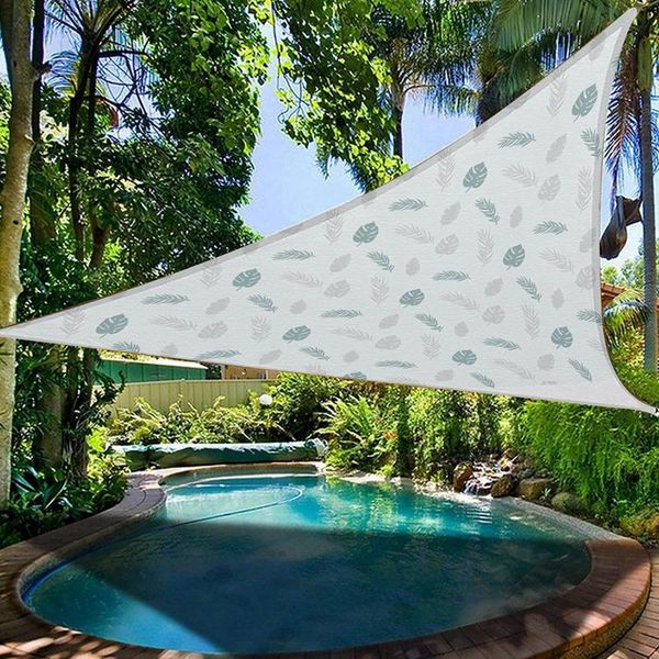 

shade waterproof sail shelter awning 85% blocked sunshade sun canopy outdoor garden beach camping patio pool tent