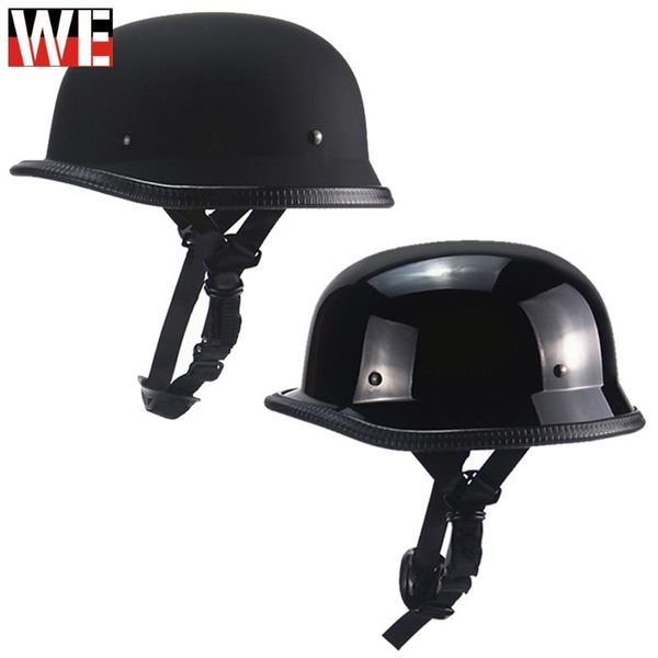 

motorcycle helmets half face helmet vintage retro german scooter men's head safety protection gear motorbike dot approved