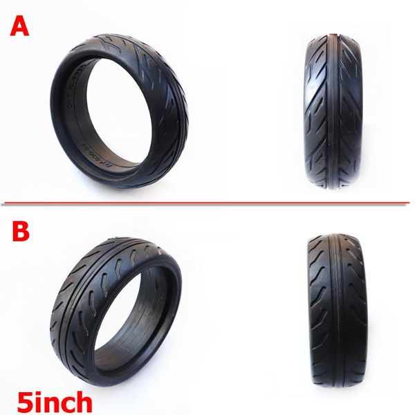 

inch solid tire for balancing car electric skateboard trolley cart baby carriage 5 rubber tyre motorcycle wheels & tires