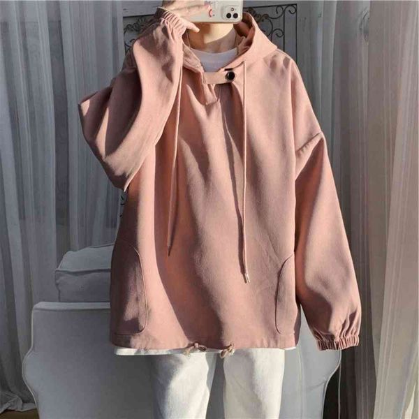 

autumn hooded sweater female student and versatile fashion color jacket, Black