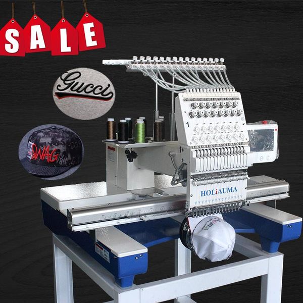 

tools# flat/cap single head embroidery machinesingle large computer machine