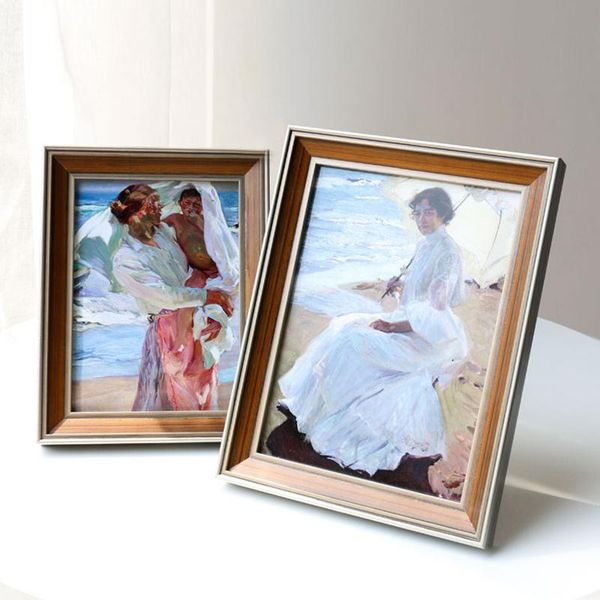 

frames retro po frame for picture wall decor creative wooden custom made size home gift