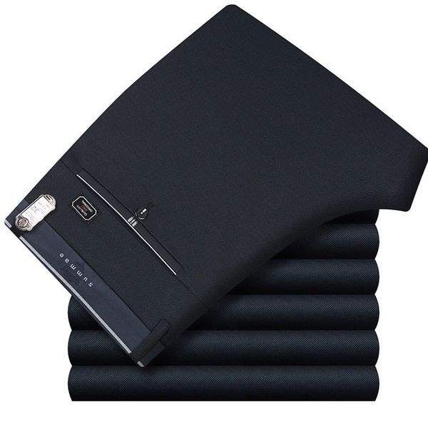 

men's pants icsars men's formal pants, formal office pants, large, classic, autumn, Black