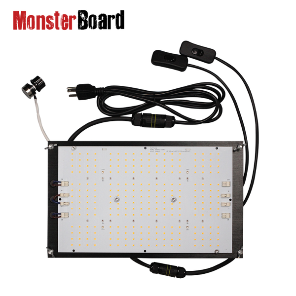

120w monster board v4 plus samsung lm301h cree ir 660nm lg uv led grow lights for indoor green house 3000k/3500k