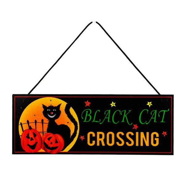 

decorative objects & figurines 1pc creative luminous pendant themed decor door plate