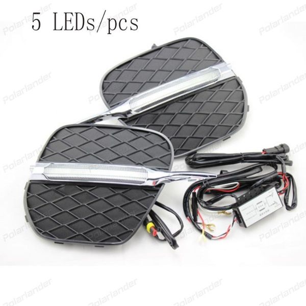 

panel lights car accessories daylight covers for b/mw x5 e70 2007-2010 led daytime running light