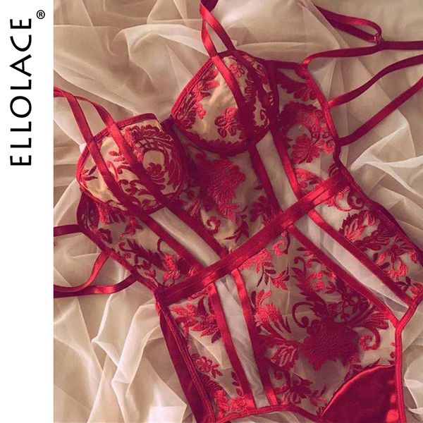 

2021lace bodysuit women embroidery overalls for women bodycon bodys sleeveless bodysuit see through bodies femme, Black;white