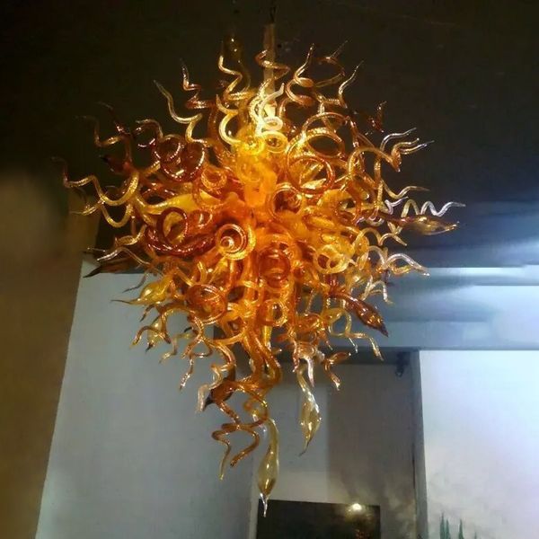 

modern hand blown crystal chandelier pendants lamps customized for dining room handmade glass chandeliers lamp