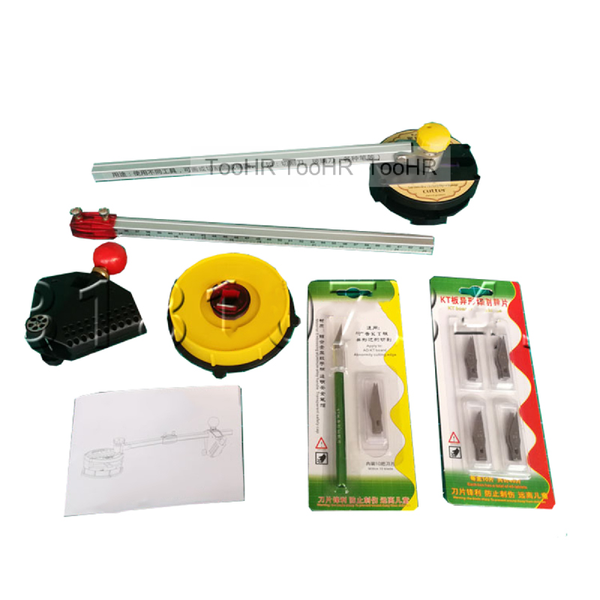 

professional hand tool sets kt plate cutting circle kit compasses knife adjustable radius 60cm