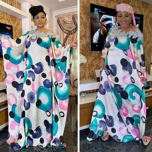 

ethnic clothing african dresses for women printed long maxi dress 2021 dashiki summer plus size ladies traditional dreess, Red